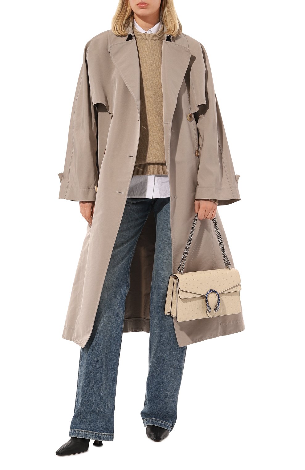 Сумка dionysus small из кожи страуса GUCCI, арт. 400249 EY0IN, фото 7