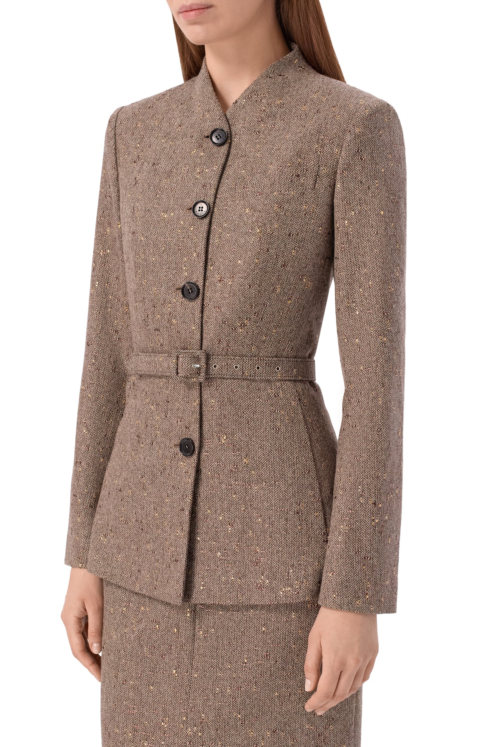 Жакет из шерсти и вискозы KITON, арт. D62516K0514I, фото 3