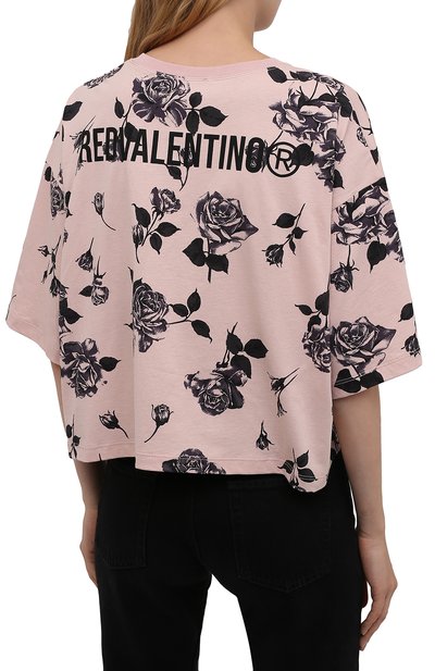 Хлопковая футболка REDVALENTINO, арт. WR0MG12D/67Y, фото 4
