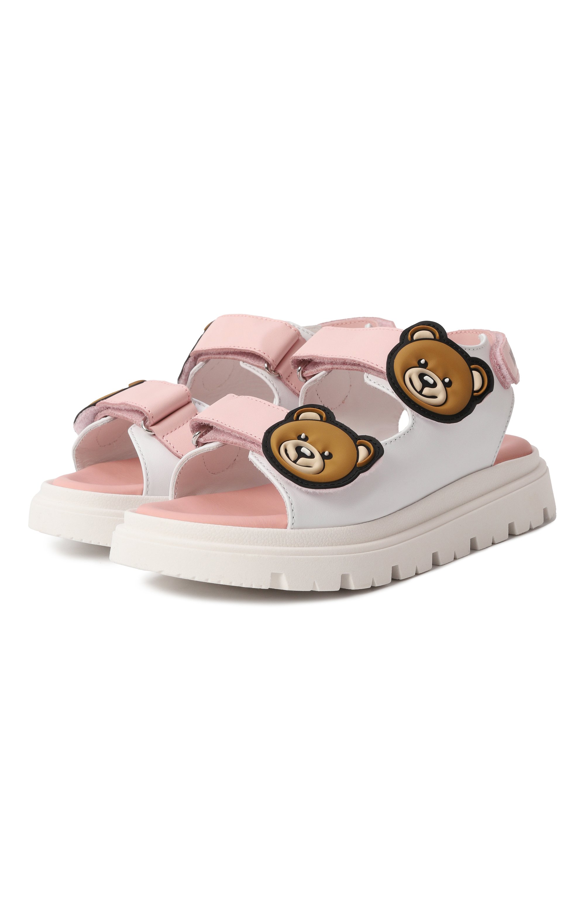 Кожаные сандалии MOSCHINO, арт. 80549/VAR4/28-35, фото 1