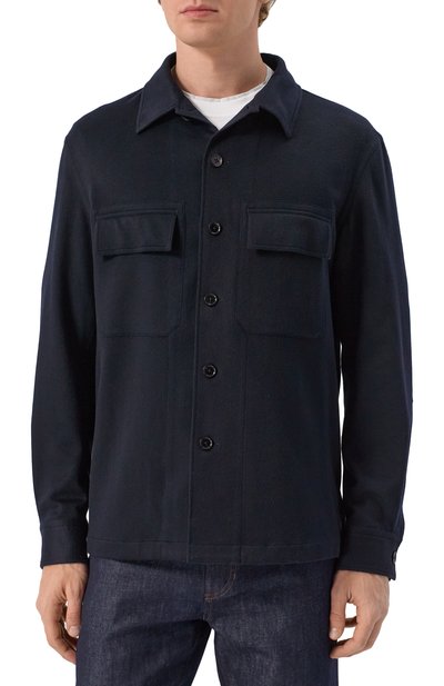 Кашемировая куртка-рубашка ZEGNA, арт. S0T6B/E8V46, фото 3
