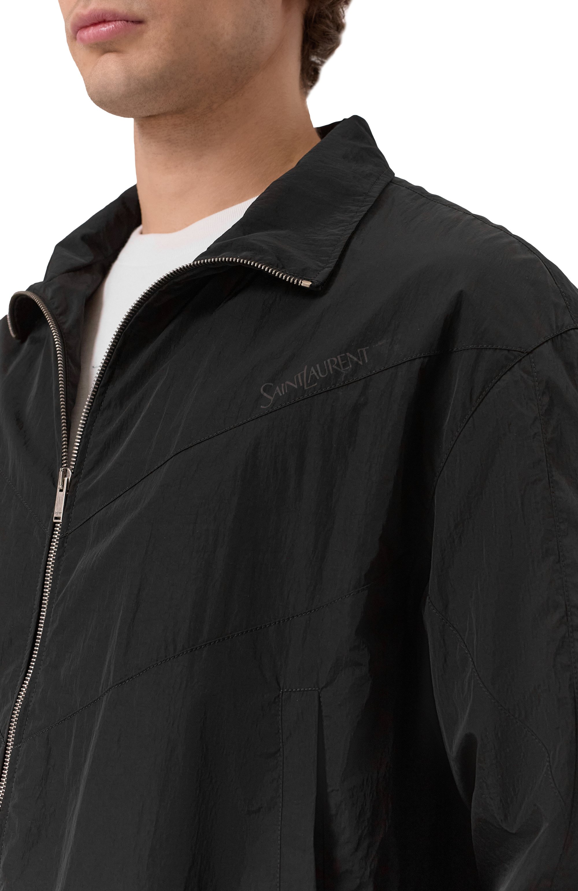 Бомбер SAINT LAURENT, арт. 822579/YZ9AD, фото 5