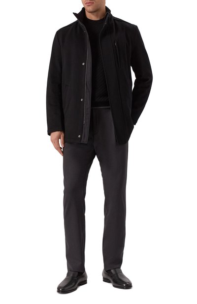 Кожаные лоферы DOUCAL'S, арт. DU3392N0TTUM019N, фото 2