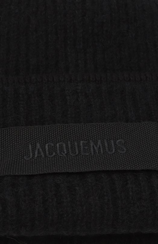 Шерстяная шапка Jacquemus 24HACU00666AK0/0227 Чёрный  24HACU00666AK0/0227 Фото 3