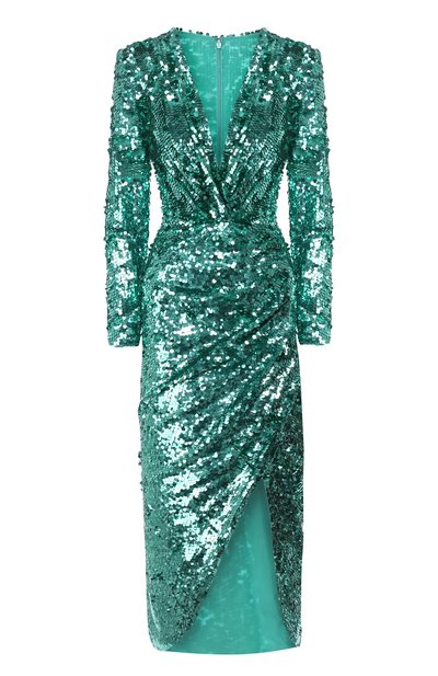 Женское платье с пайетками ZUHAIR MURAD, арт. DRR20044/EMSE005