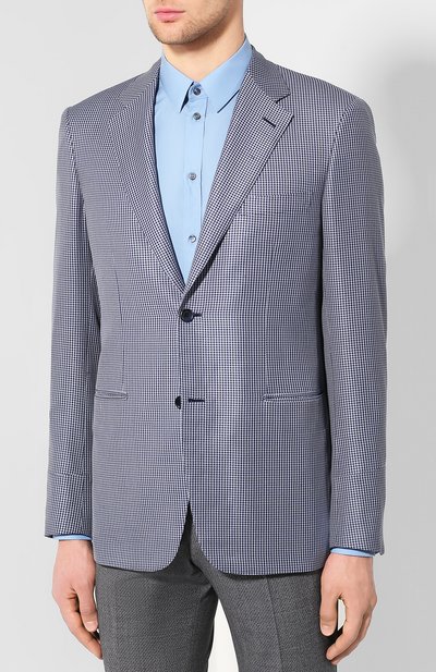 Пиджак из смеси шерсти и шелка BRIONI, арт. RGI30M/P8A0P, фото 3