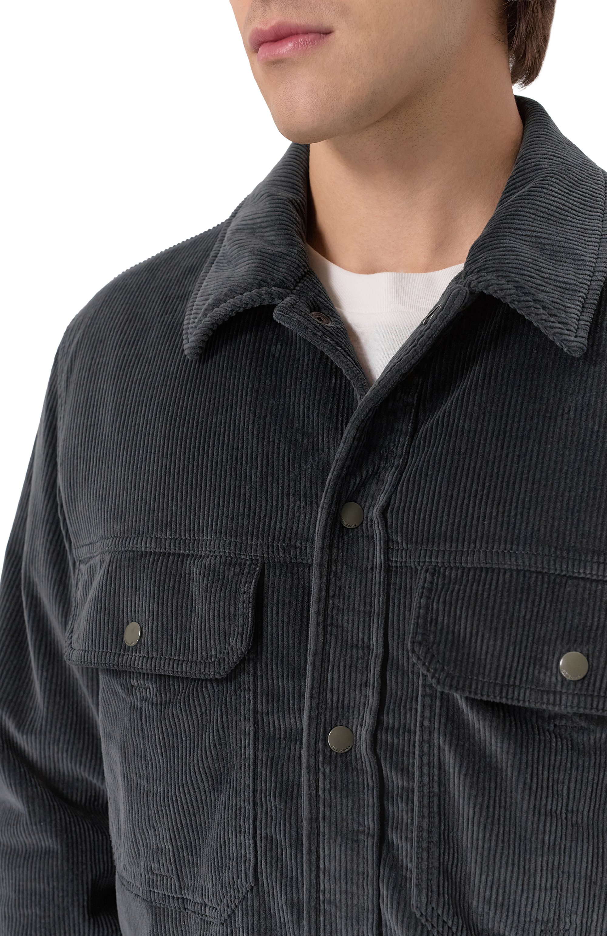 Вельветовая куртка-рубашка JACOB COHEN, арт. 25I P/JUR_ER013 001 S4248 TR, фото 5