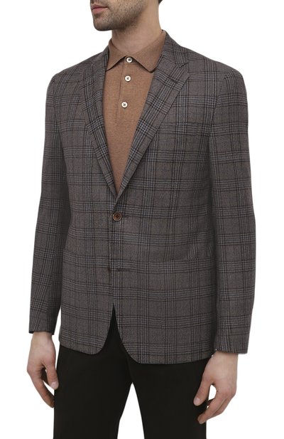 Шерстяной пиджак CORNELIANI, арт. 866Y70-0816372/90 Z, фото 3