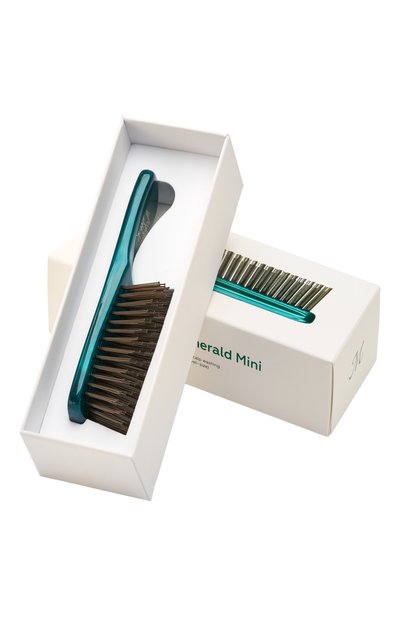Мини-расческа scalp brush 284 зубца, оттенок изумруд MAJESTIC, арт. 4673748653164, фото 3