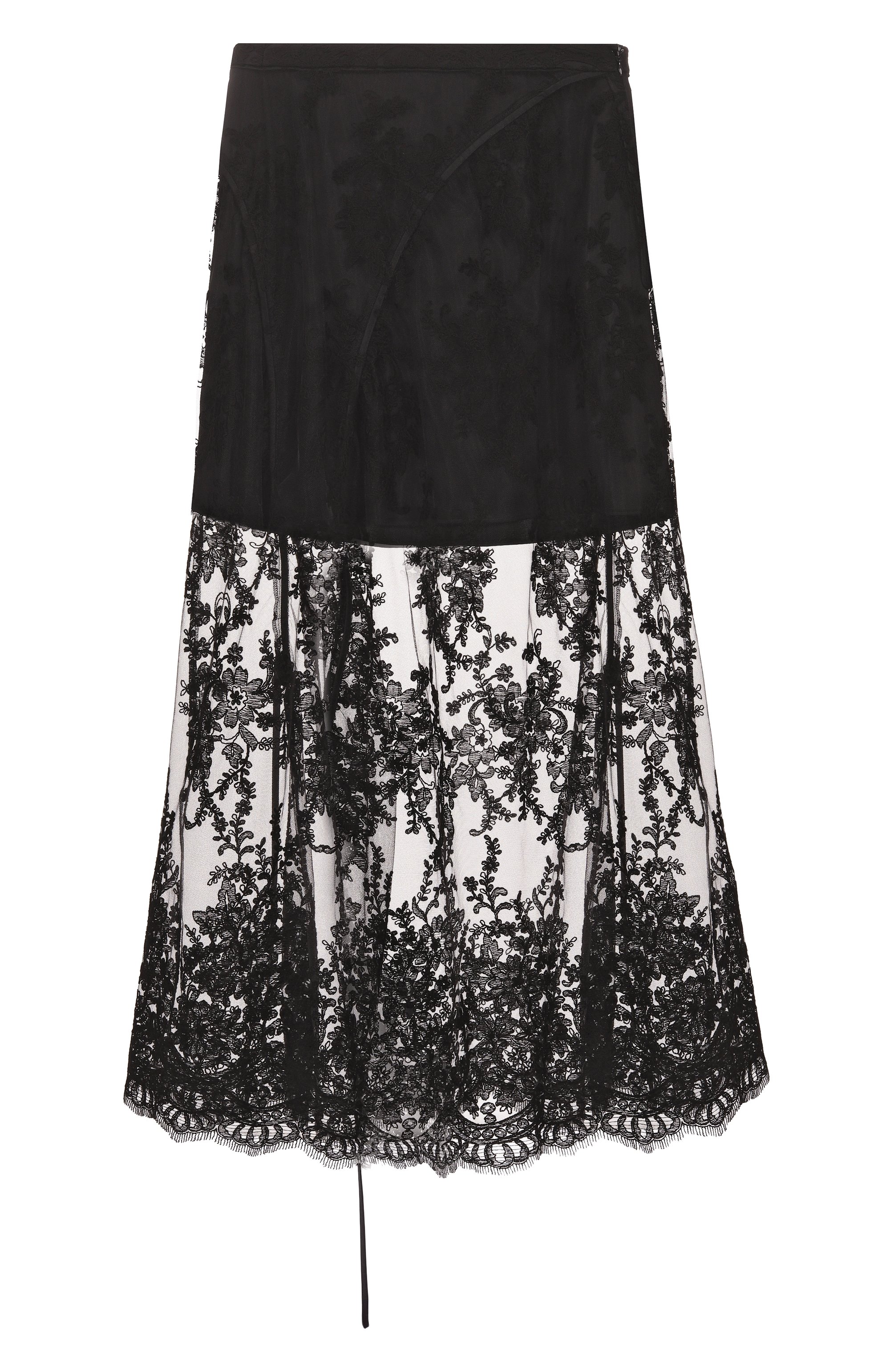 Юбка JUUN.J черного цвета по цене 99500 руб., арт. JW5527W52, фото 1 Юбка JUUN.J, арт. JW5527W52, фото 1