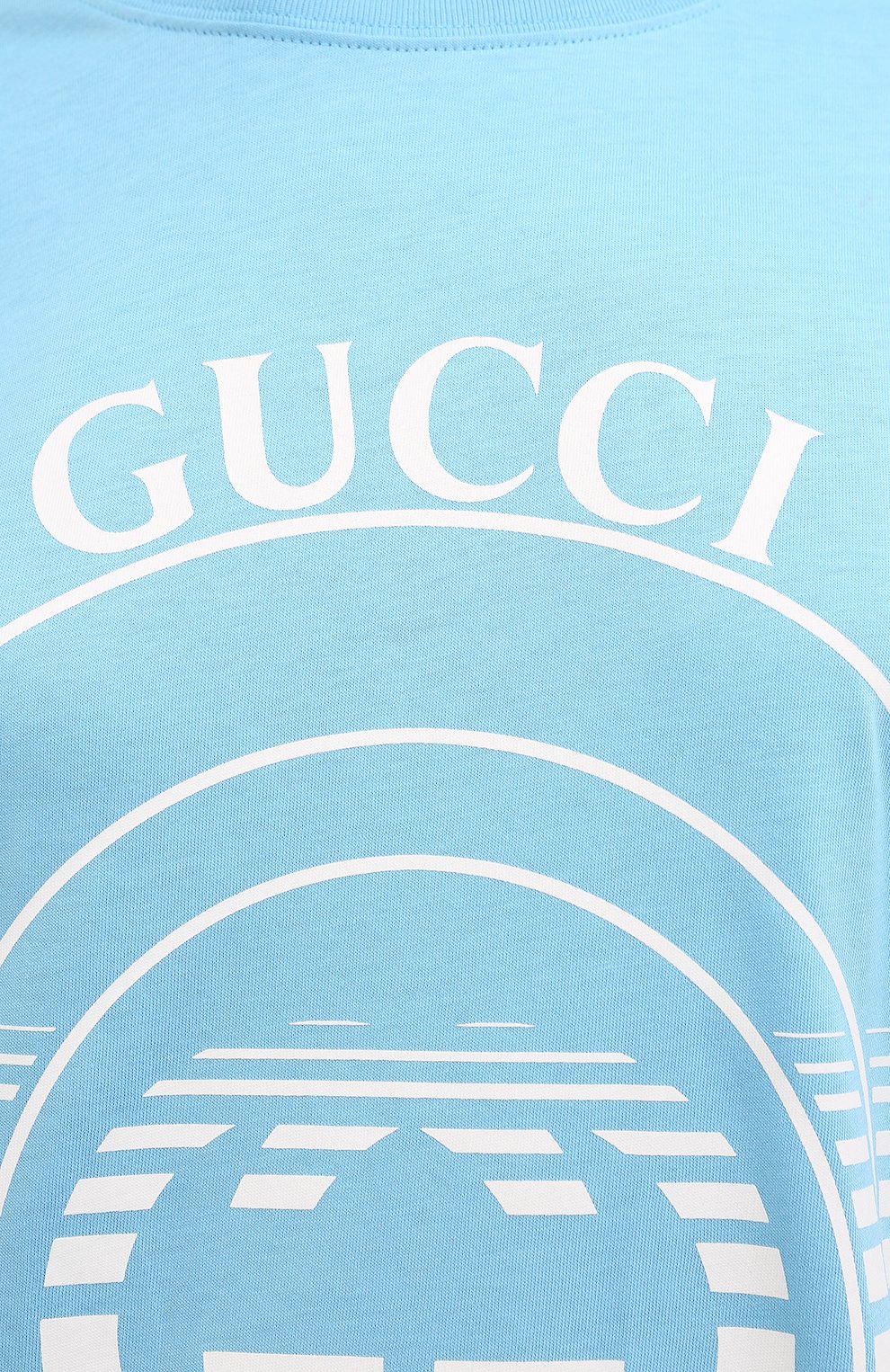 Хлопковая футболка GUCCI, арт. 615044/XJCQ8, фото 5