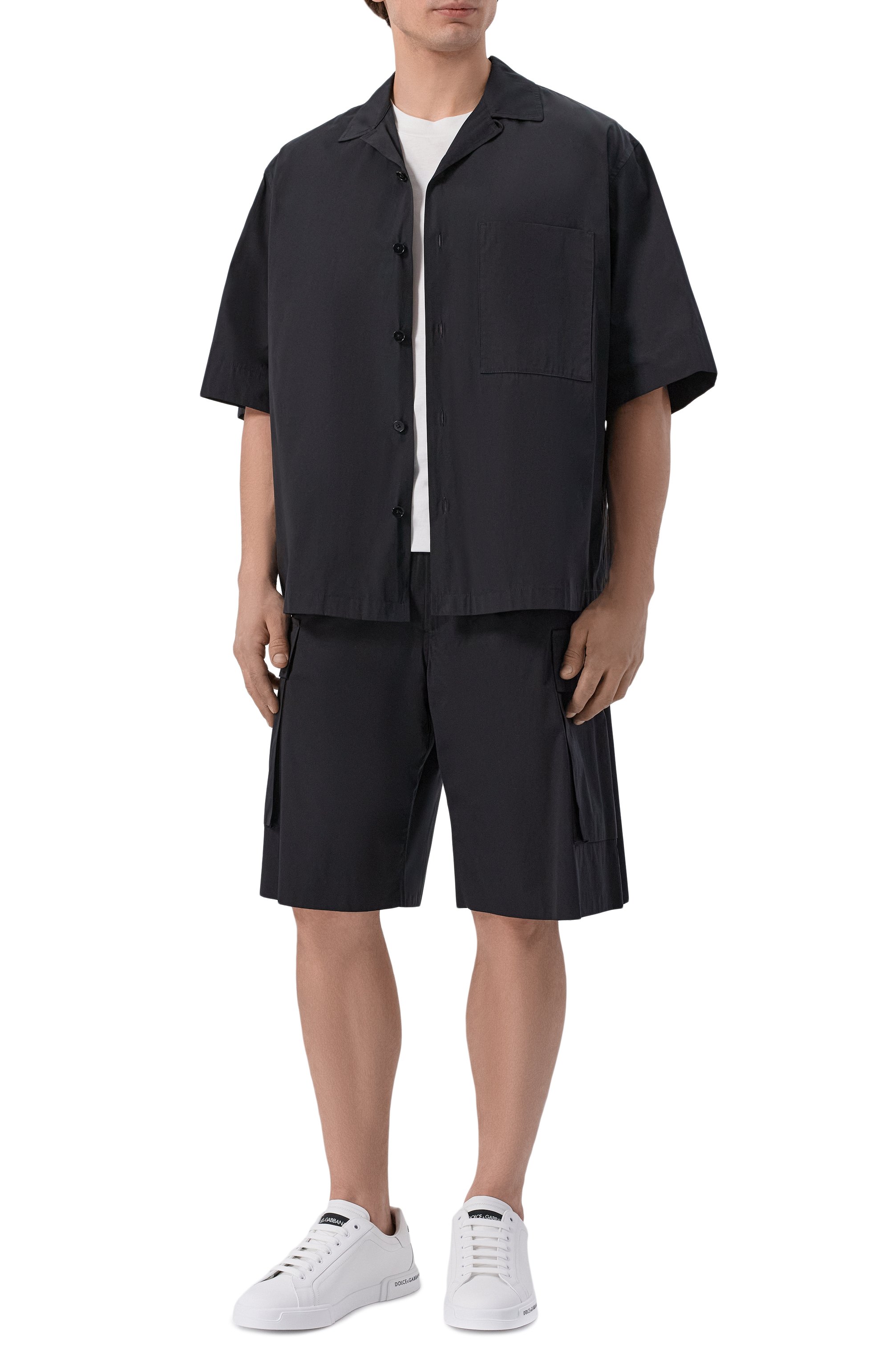 Хлопковая рубашка JIL SANDER, арт. J47DL0189/J45292, фото 2