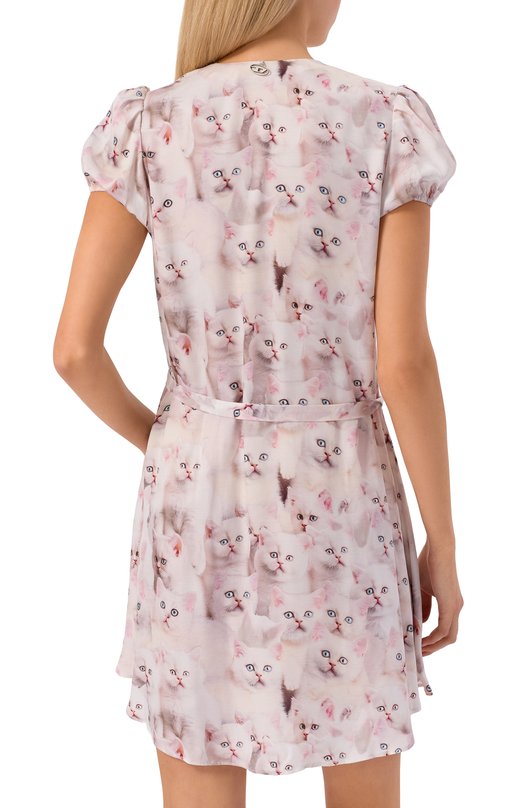 Платье из вискозы D-Ollish Diesel A19594/0GIBV Розовый  A19594/0GIBV Фото 3