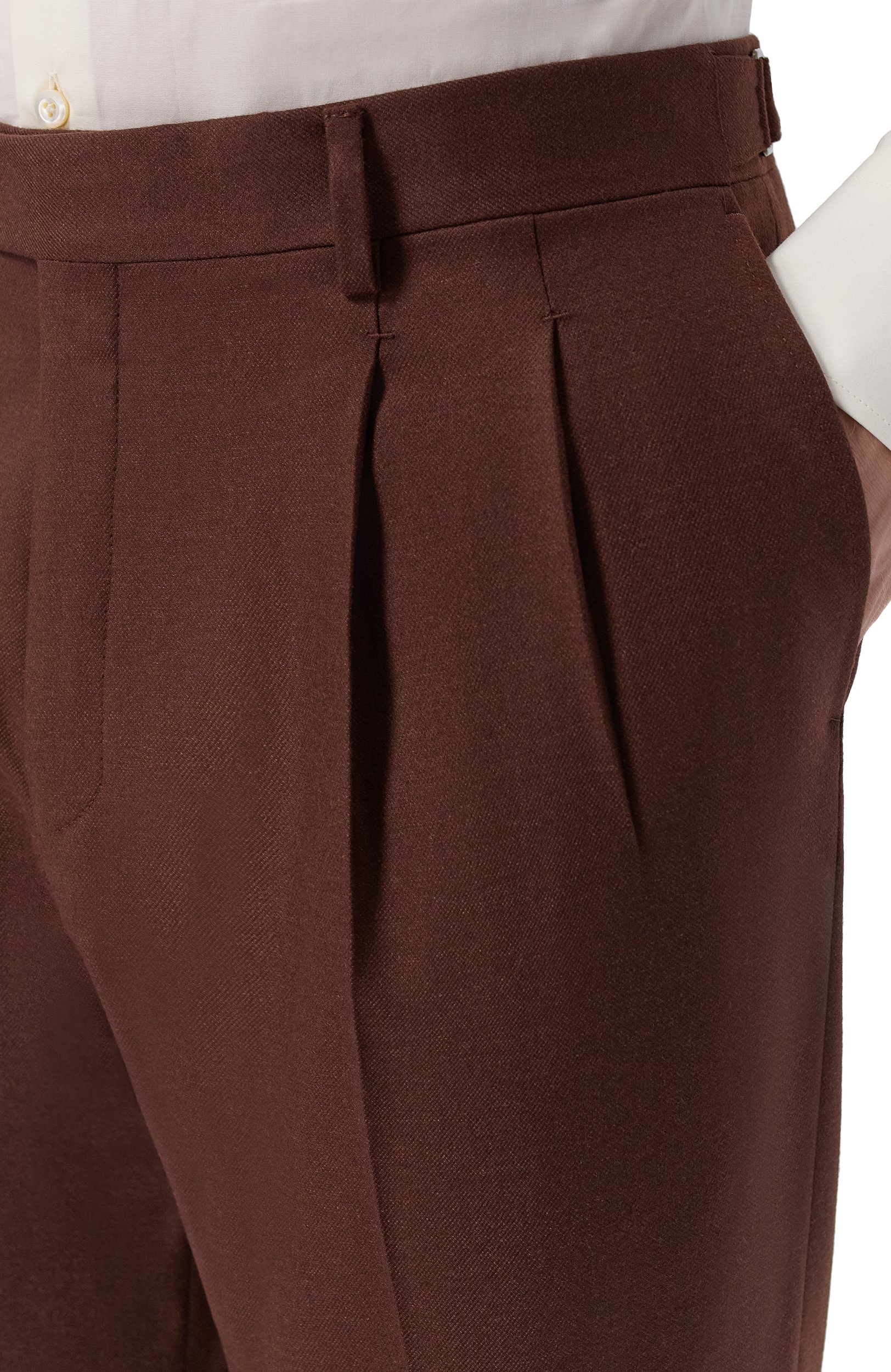 Брюки из шерсти и кашемира CORNELIANI, арт. 284562/2A18536, фото 5
