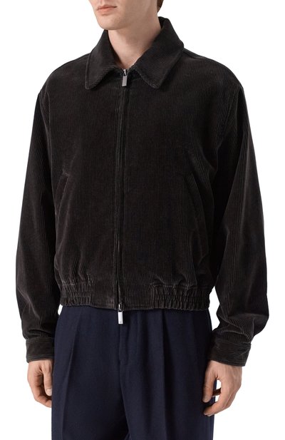 Вельветовый бомбер EMPORIO ARMANI, арт. EM003497/AF19264, фото 3
