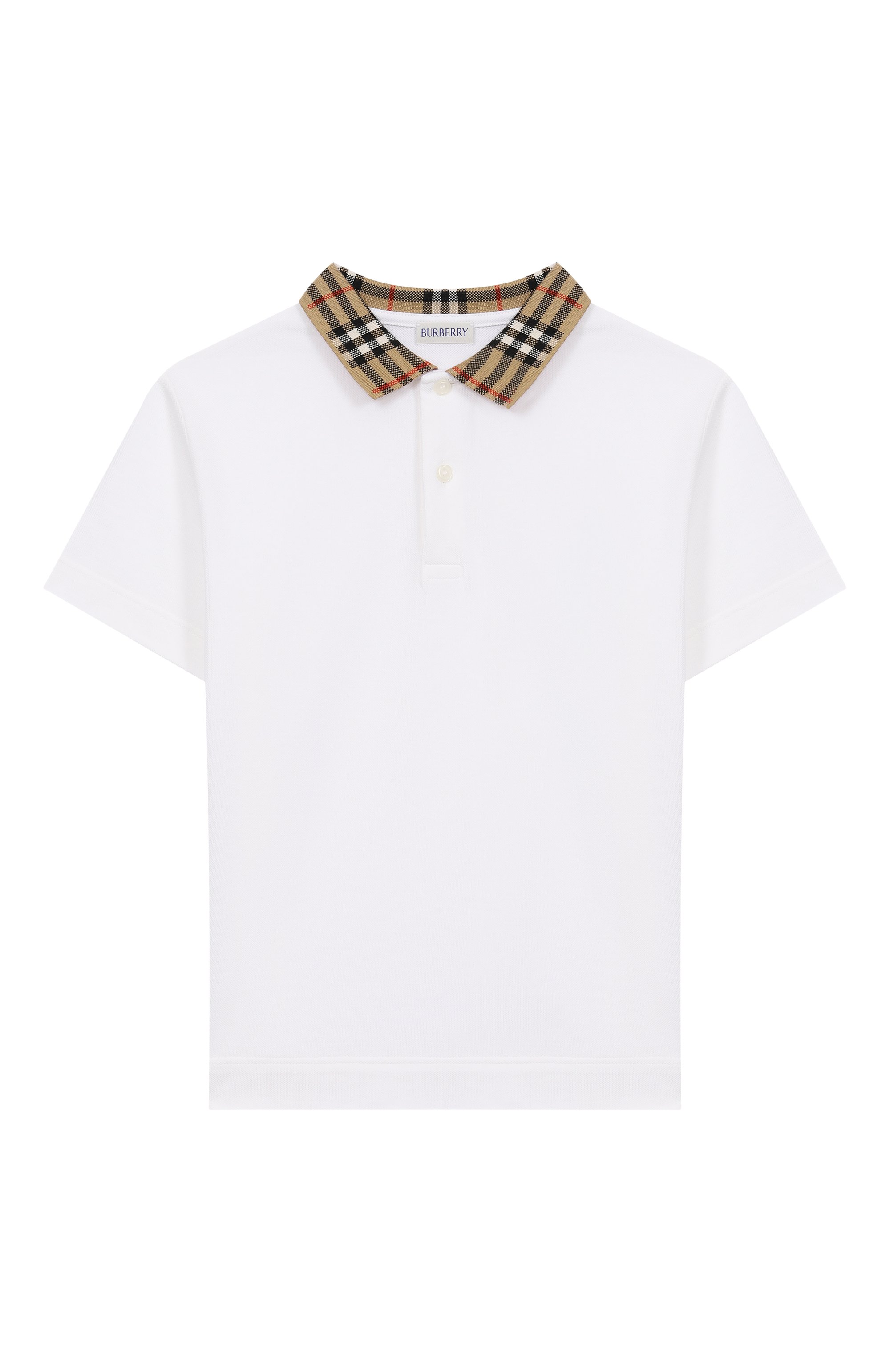 Хлопковое поло BURBERRY, арт. 8105571, фото 1