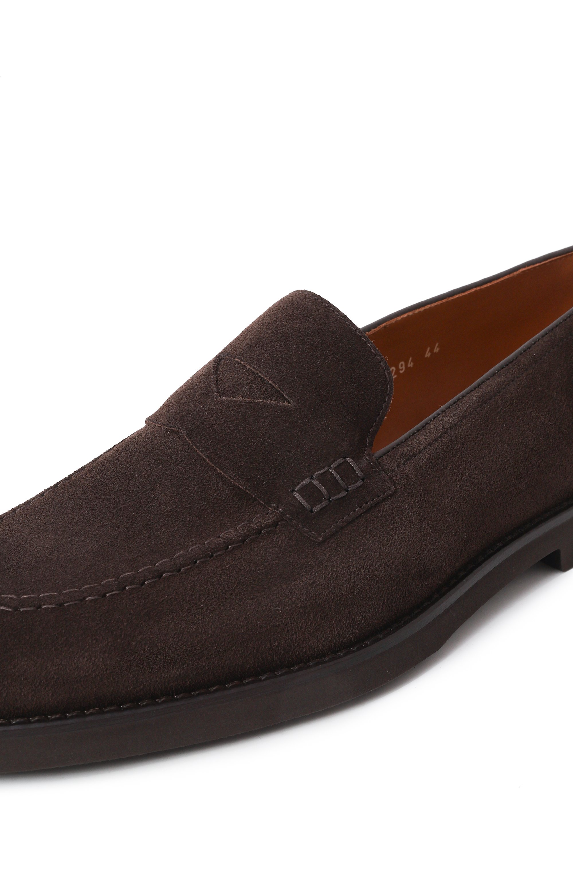 Замшевые пенни-лоферы DOUCAL'S, арт. DU3294SAL0UF009T, фото 7