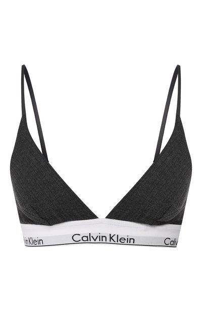 Женский хлопковый треугольный бюстгальтер CALVIN KLEIN, арт. QF4953E