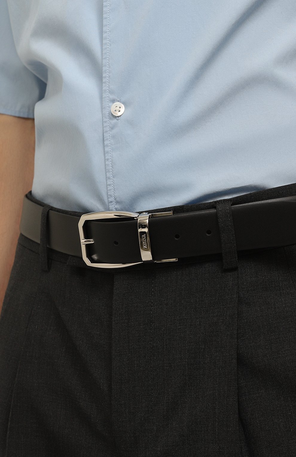 Двусторонний ремень ZEGNA, арт. B007PZ-LHROM, фото 2