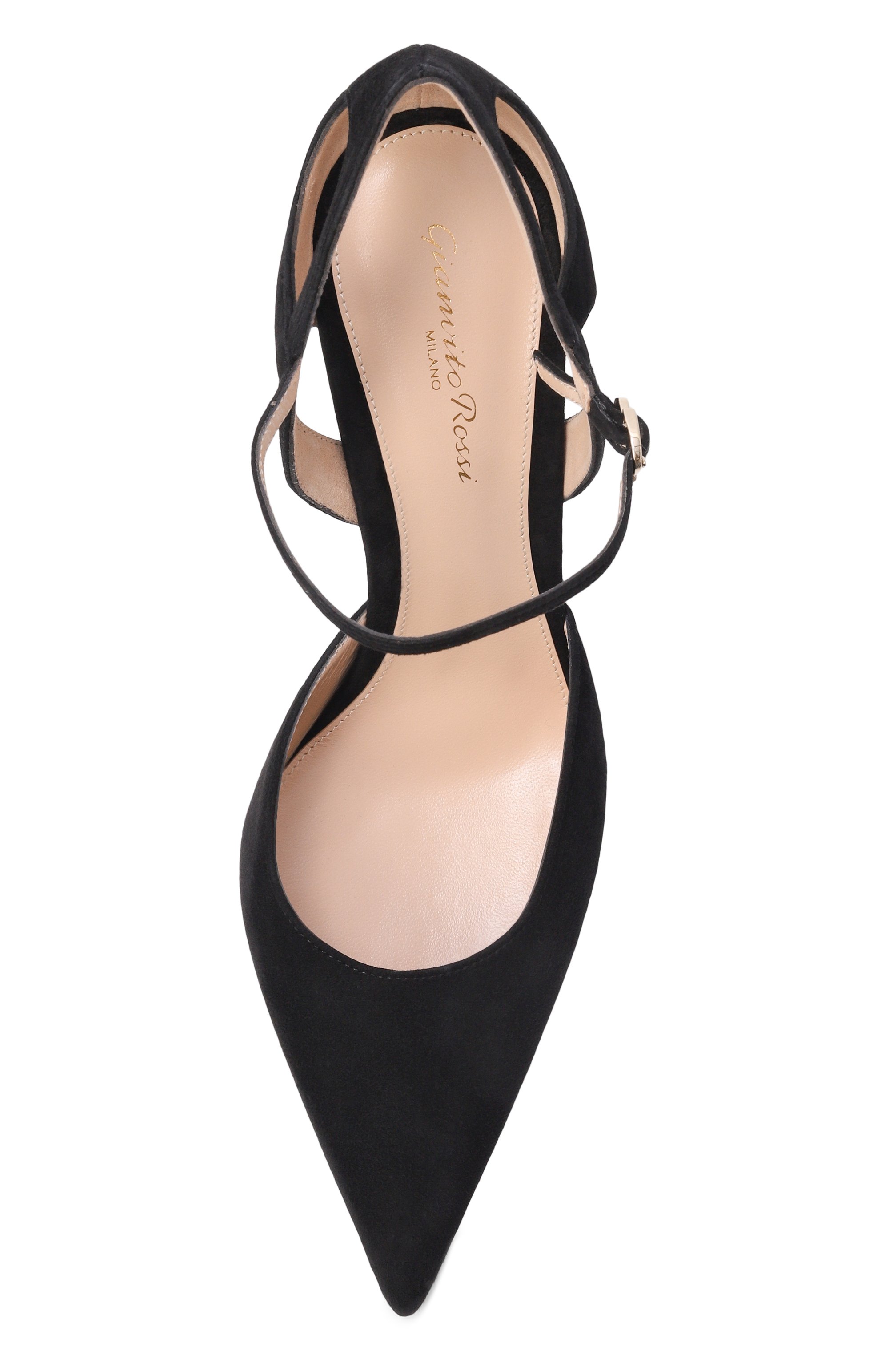 Замшевые туфли charlotte 95 GIANVITO ROSSI, арт. G41049.95RIC.CAMNER0, фото 6