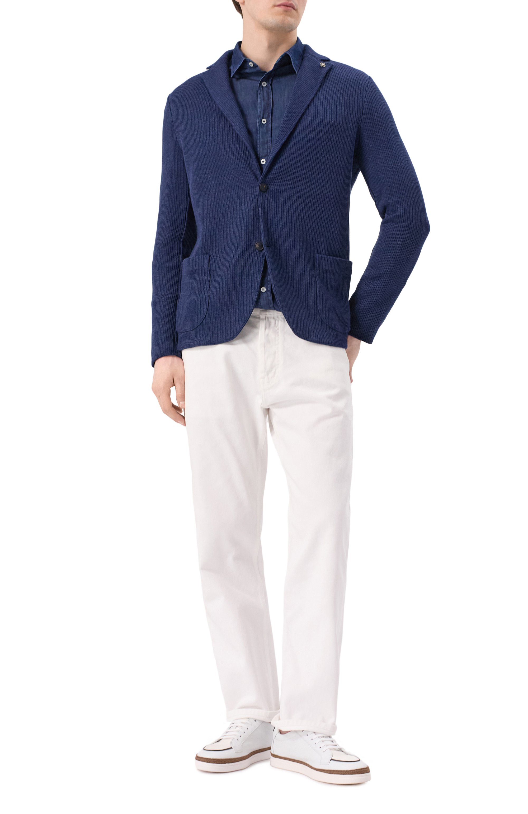 Джинсовая рубашка PAUL&SHARK, арт. 25413236, фото 2