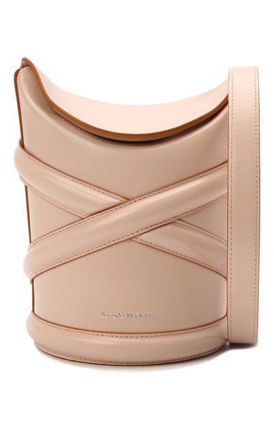 Сумка curve ALEXANDER MCQUEEN светло-бежевого цвета по цене 144500 руб., арт. 656467/1YB40, фото 5 Сумка curve ALEXANDER MCQUEEN, арт. 656467/1YB40, фото 5