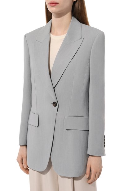 Жакет из вискозы и льна BRUNELLO CUCINELLI, арт. MH1262682, фото 3