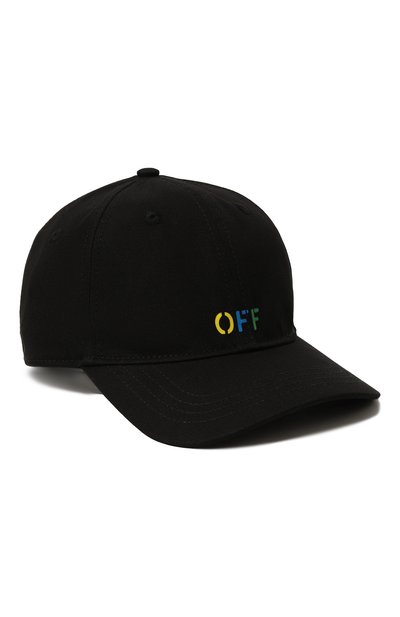 Хлопковая бейсболка OFF-WHITE, арт. 0BLB002S24FAB001