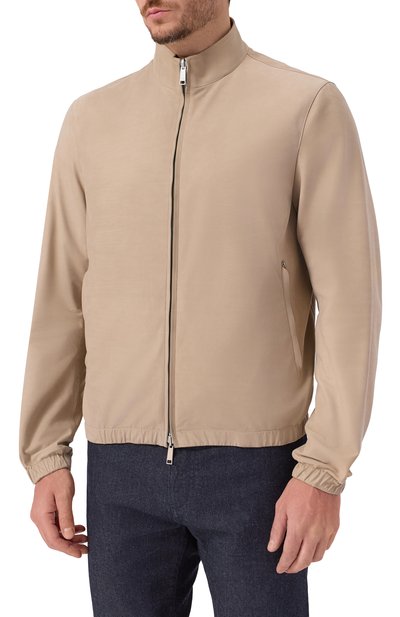 Кожаный бомбер ZEGNA, арт. F179T/UFPNTA9, фото 3