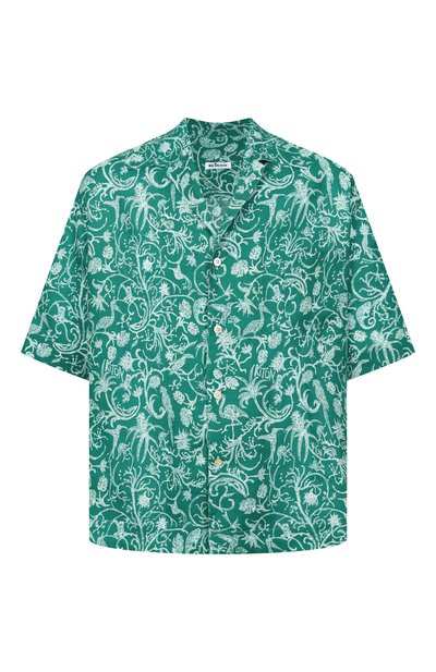 Мужская льняная рубашка KITON, арт. UMC028H09717