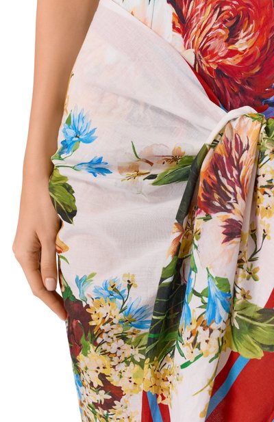 Хлопковое парео DOLCE & GABBANA, арт. 04A01J/0N08H, фото 5