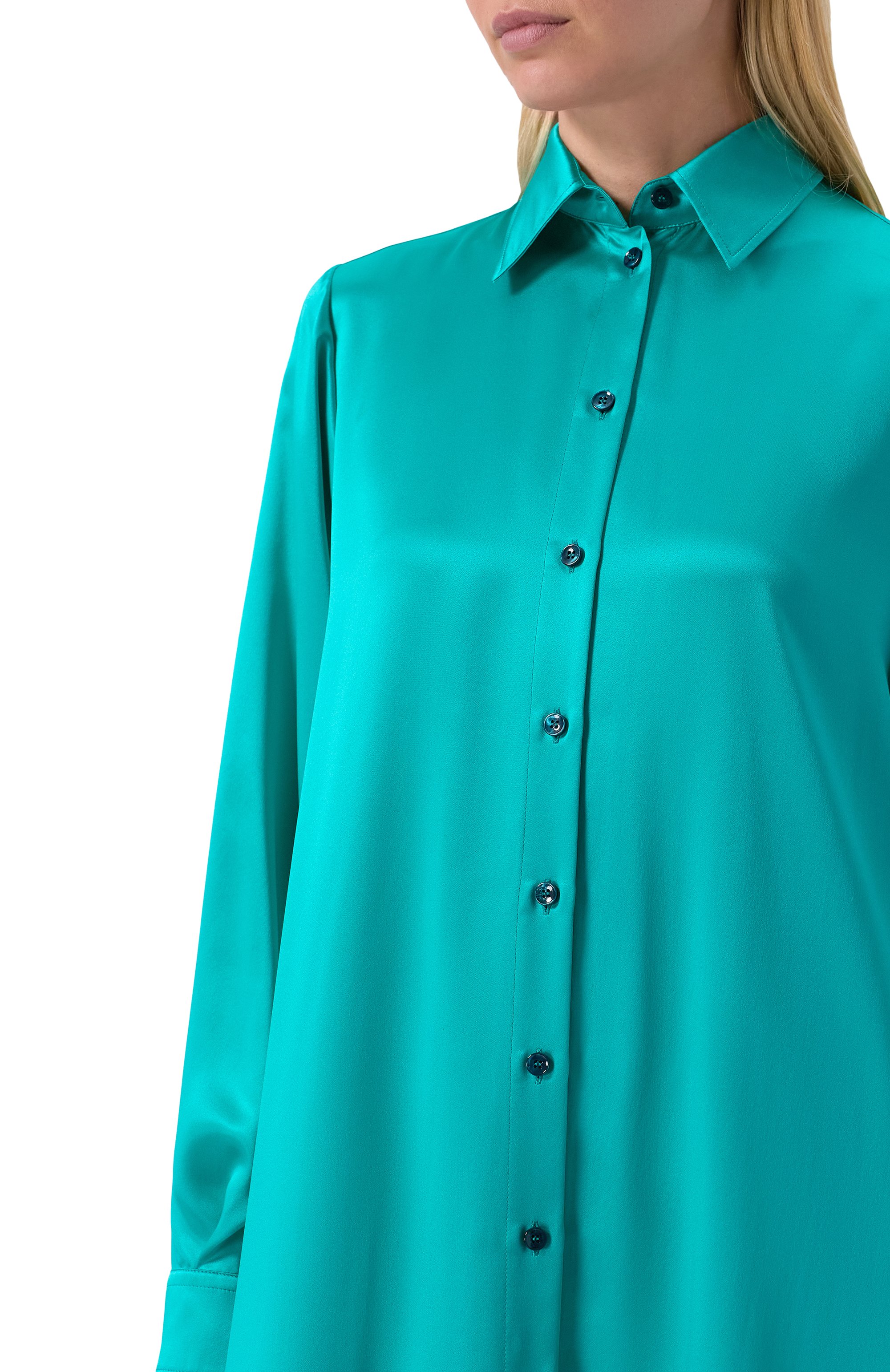 Атласное платье DOLCE & GABBANA, арт. F6DJPT/FU1UU, фото 5