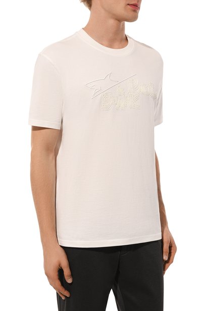 Хлопковая футболка PAUL&SHARK, арт. 14311632, фото 3