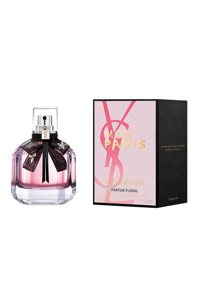 Парфюмерная вода mon paris floral (50ml) YSL бесцветного цвета по цене 12550 руб., арт. 3614272491342, фото 2 Парфюмерная вода mon paris floral (50ml) YSL, арт. 3614272491342, фото 2