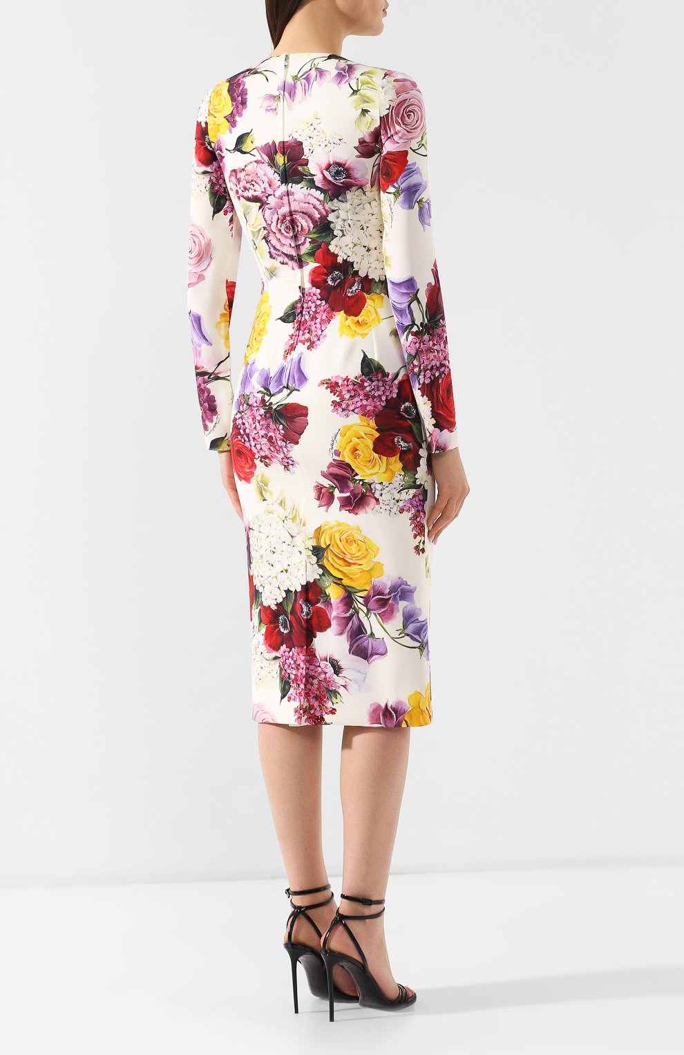 Шелковое платье DOLCE & GABBANA, арт. F66V7T/FSAX3, фото 4