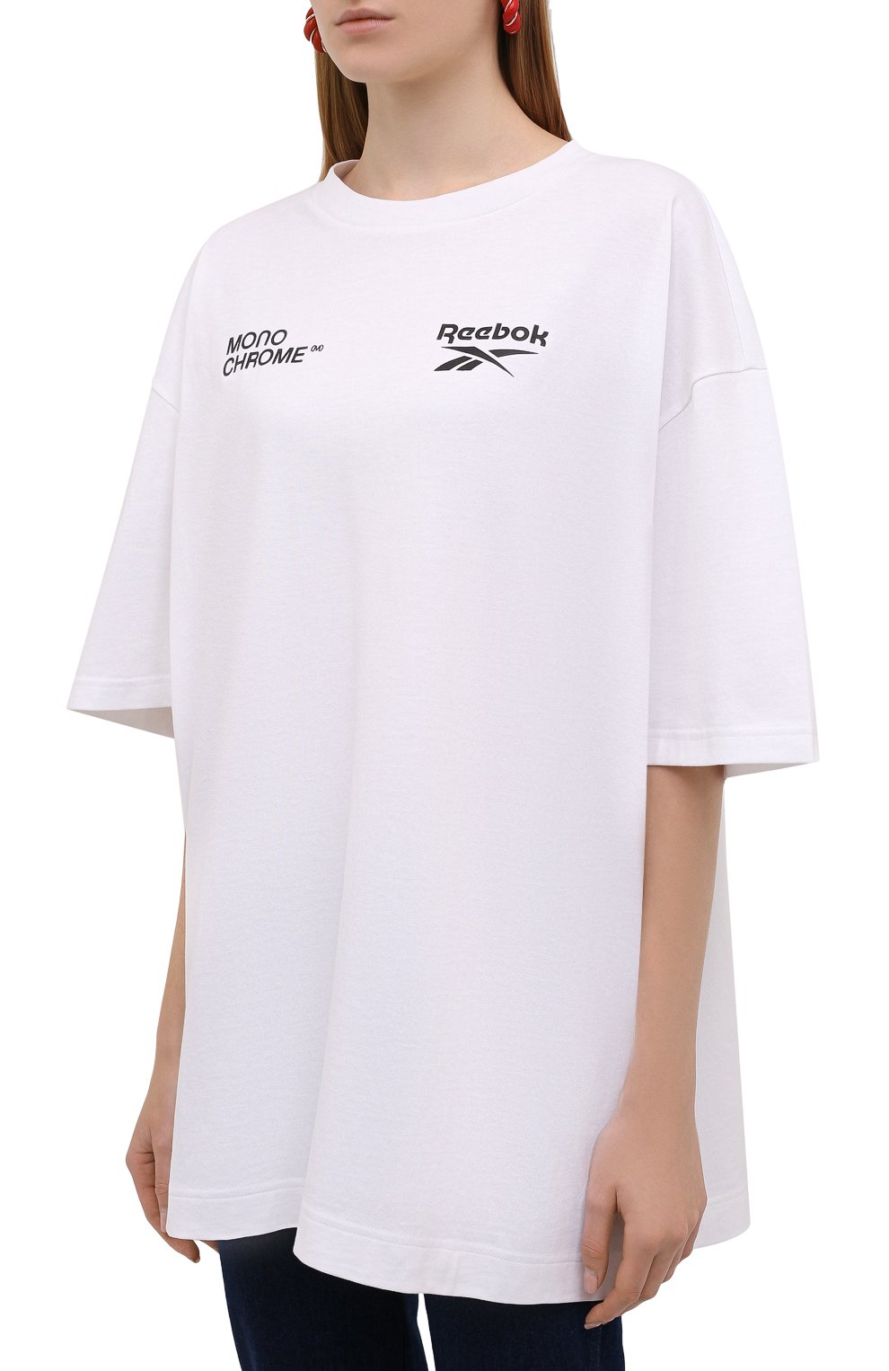 Хлопковая футболка reebok x monochrome REEBOK, арт. HE0859, фото 3