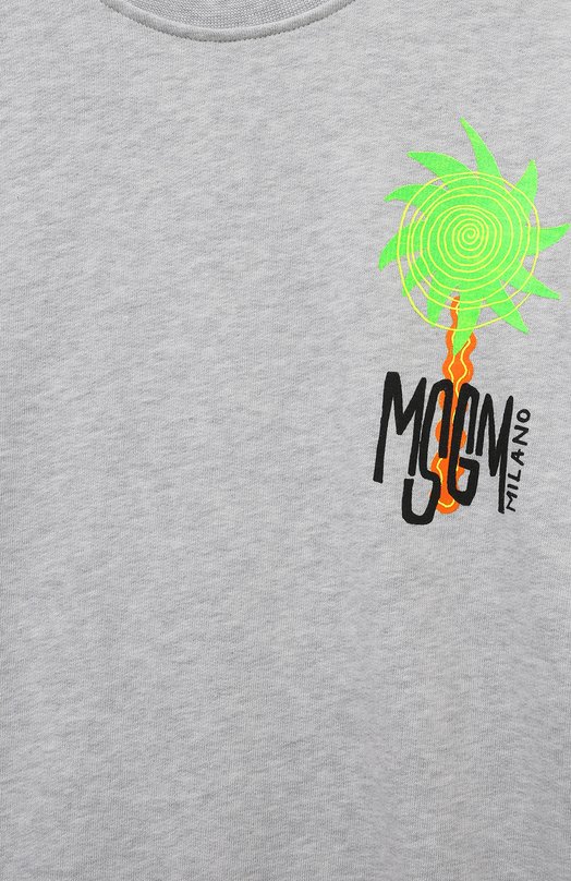 Хлопковый свитшот MSGM kids 3