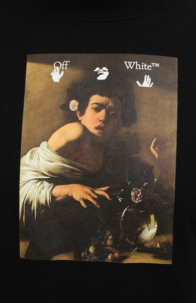 Хлопковый лонгслив OFF-WHITE, арт. 0MAB066F21JER007, фото 5