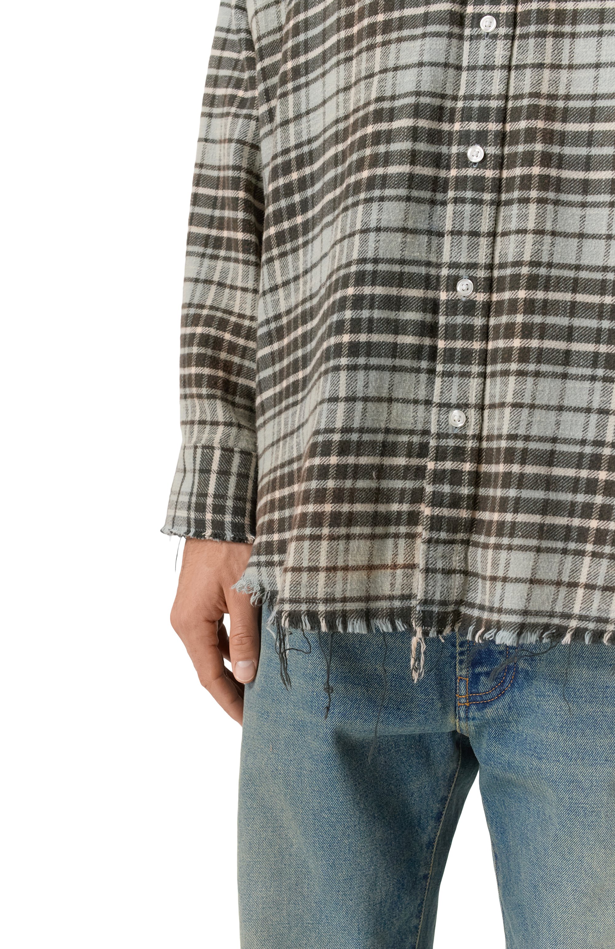 Хлопковая рубашка R13, арт. R13WR075-R560B/M, фото 5