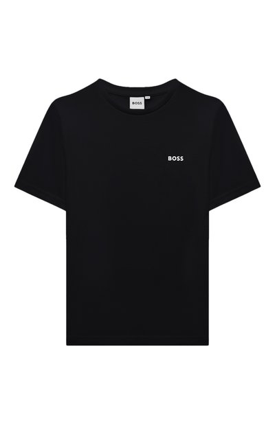 Хлопковая футболка BOSS, арт. J25P23