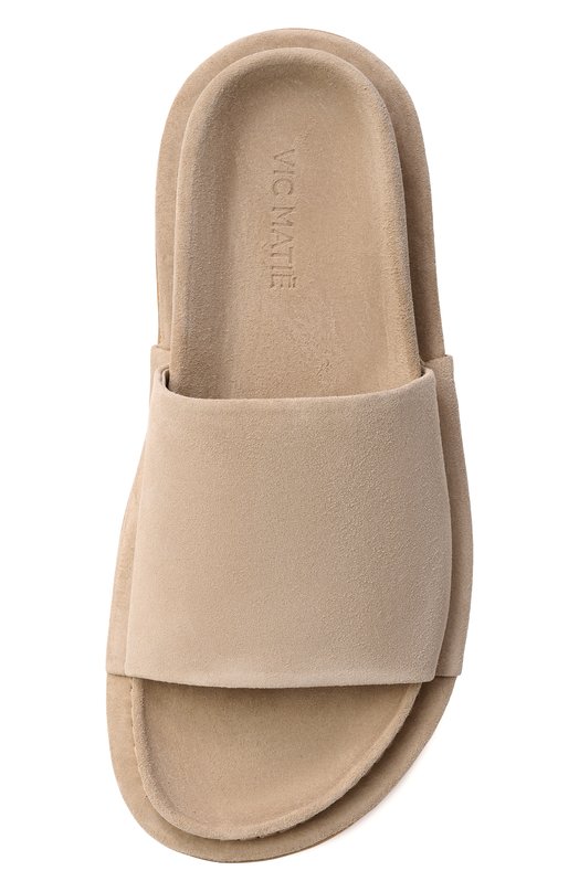 Замшевые шлепанцы K04_Lido Vic Matie 1K5300D_K04H010301 Бежевый  1K5300D_K04H010301 Фото 6