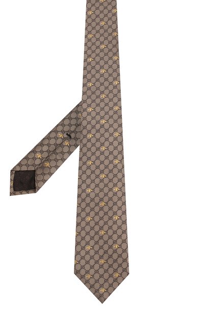 Шелковый галстук GUCCI, арт. 545078/4E002, фото 2