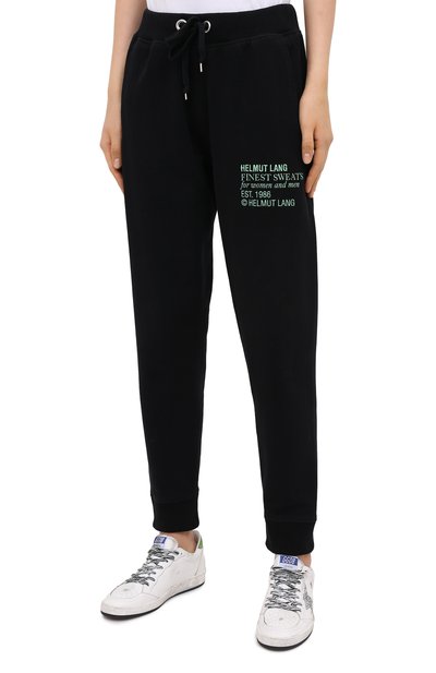 Хлопковые джоггеры HELMUT LANG, арт. K06DW201, фото 3