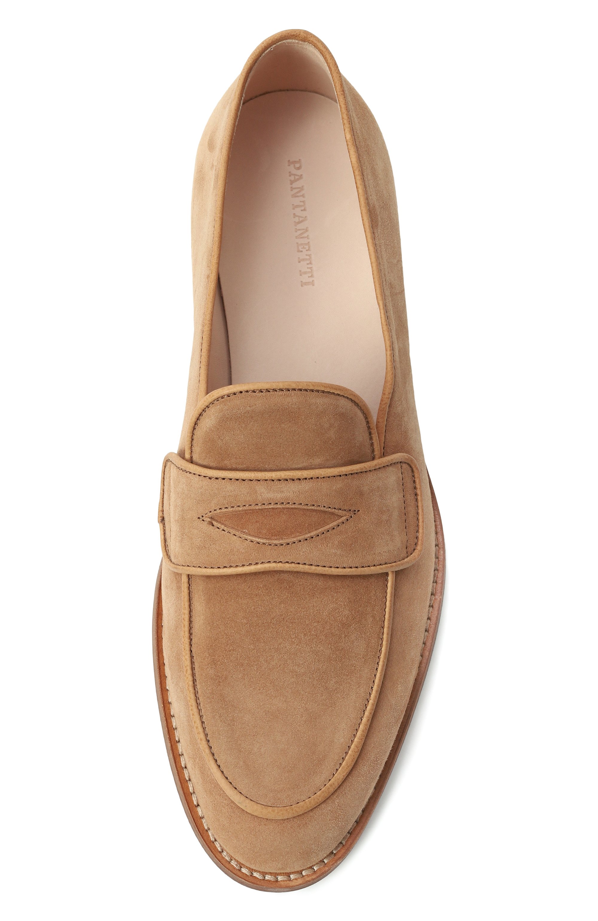 Замшевые пенни-лоферы PANTANETTI, арт. 18840F, фото 7