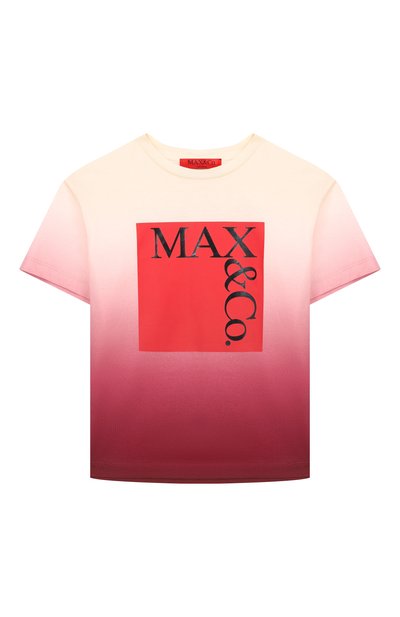 Хлопковая футболка MAX&CO, арт. MX0354/MX01Q