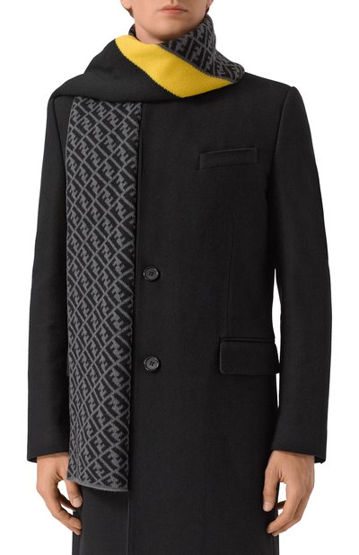 Шерстяной шарф FENDI, арт. FXS124/AEVB/F0A2Y, фото 2