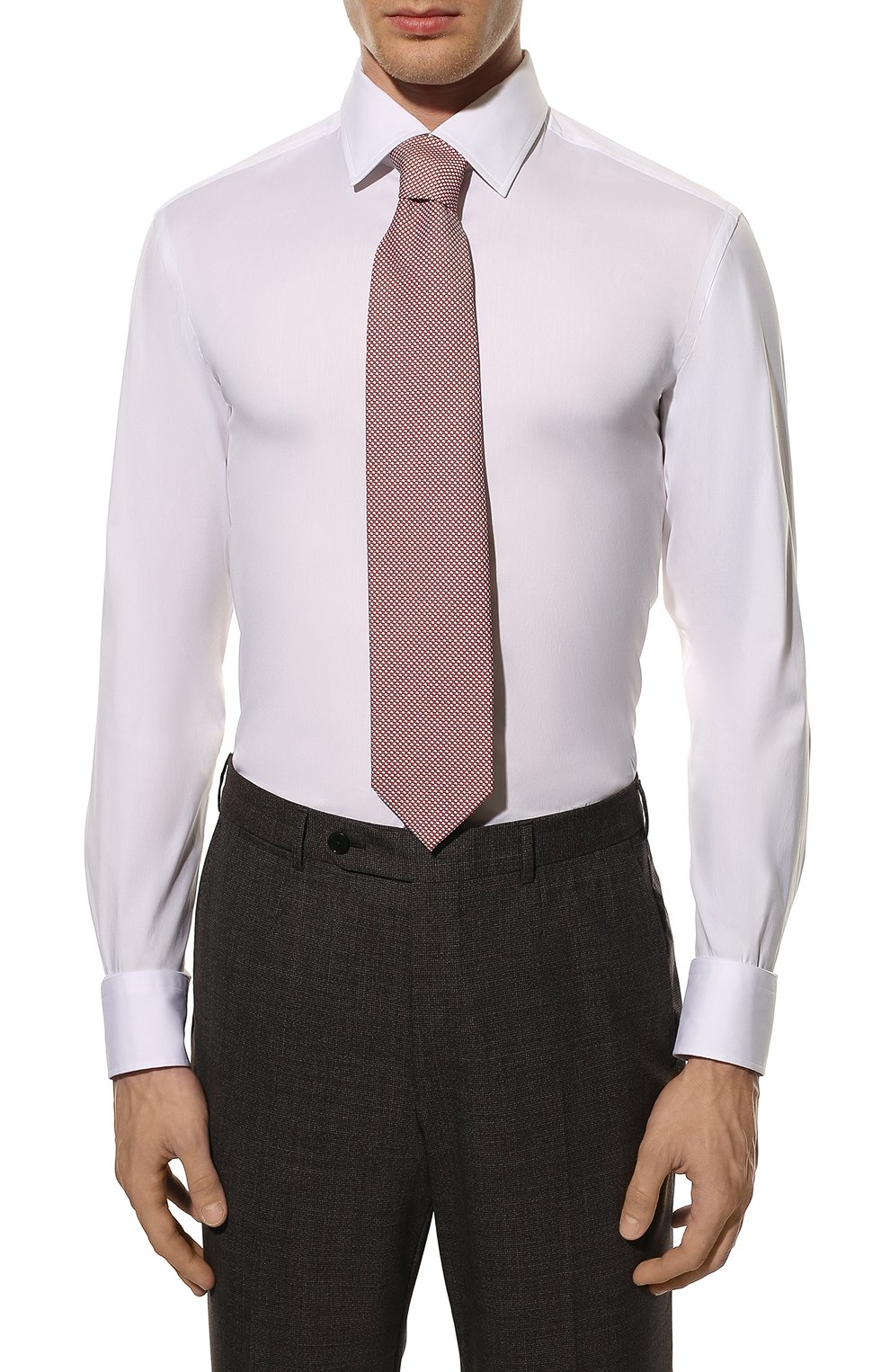 Хлопковая рубашка BOSS, арт. 50473467, фото 4