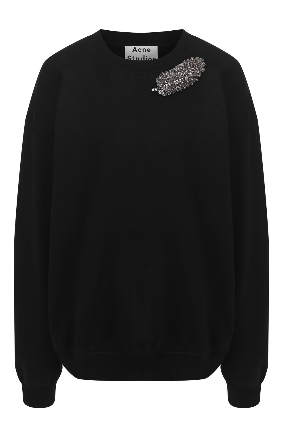 Свитшот ACNE STUDIOS черного цвета по цене 32050 руб., арт. AI0025, фото 1 Свитшот ACNE STUDIOS, арт. AI0025, фото 1