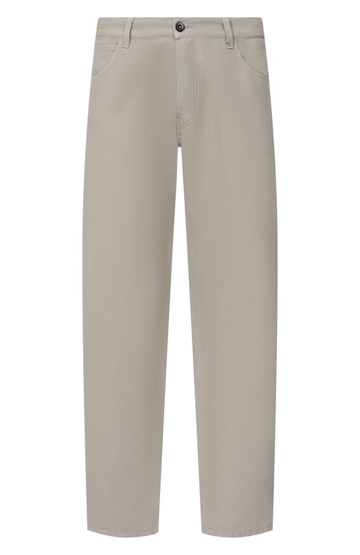 Брюки из хлопка и льна C.P. Company 20CMPA305A/110626G Бежевый 20CMPA305A/110626G