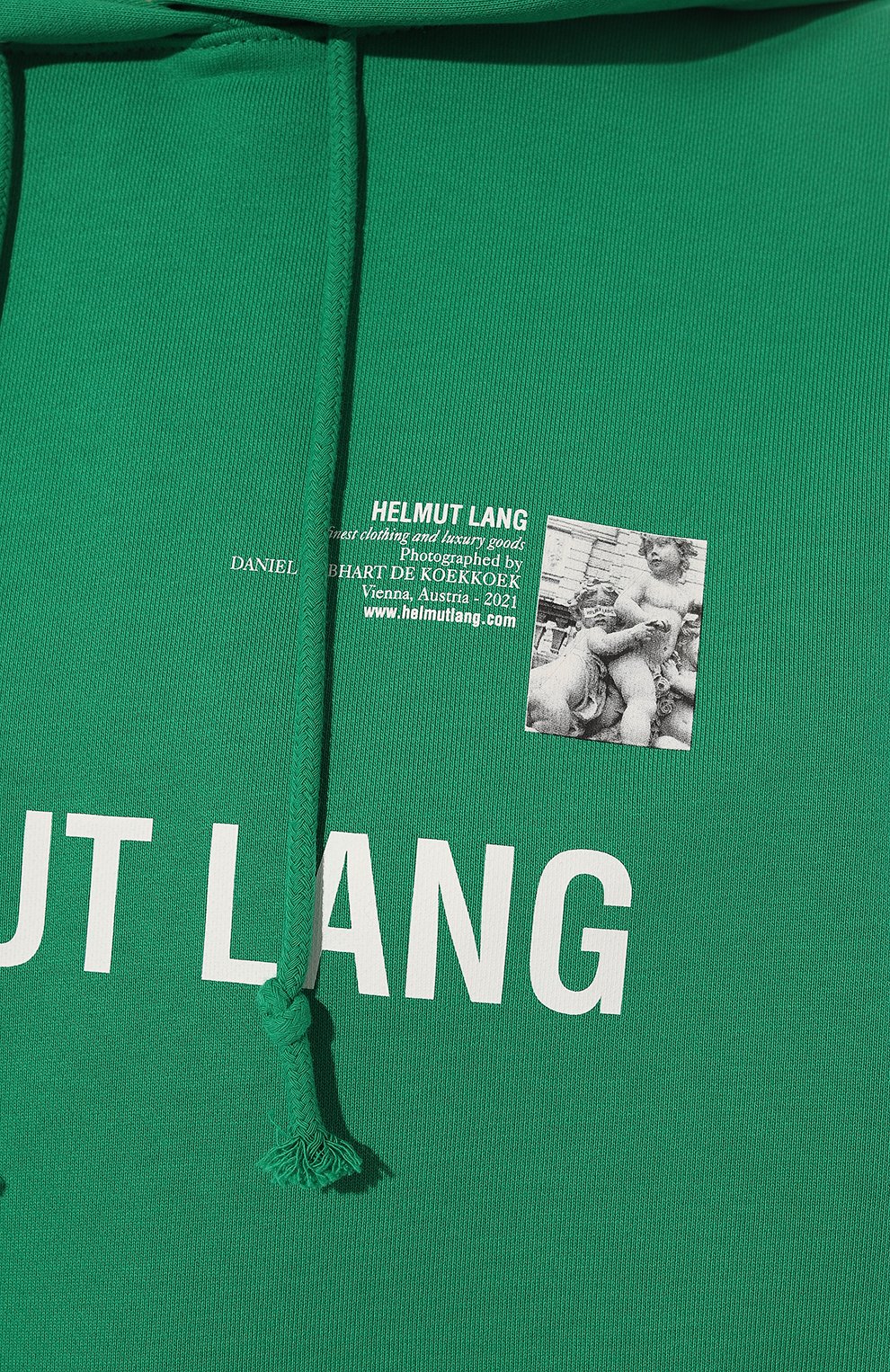 Хлопковое худи HELMUT LANG, арт. M05HM521, фото 5